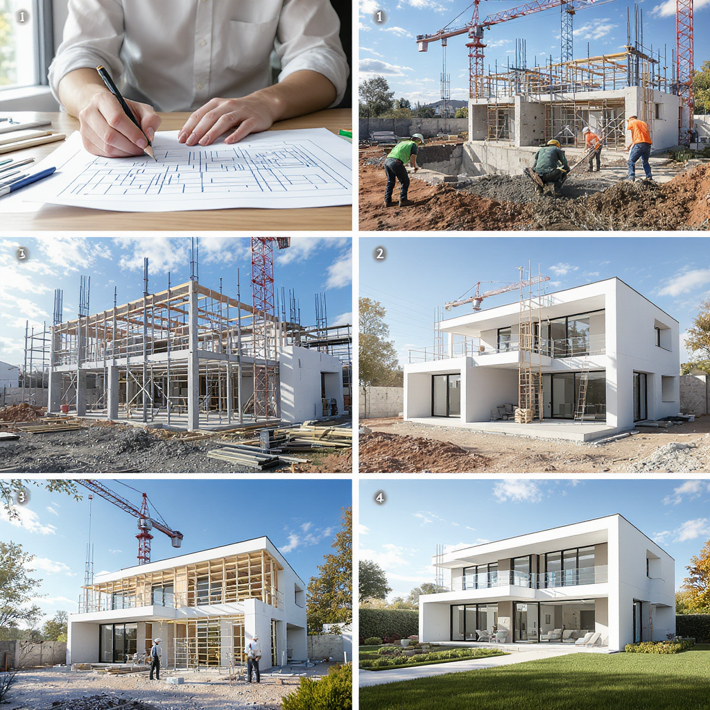 découvrez les 5 étapes essentielles pour réussir la construction de votre maison contemporaine. de la conception à la finition, apprenez à chaque étape comment transformer votre rêve architectural en réalité.